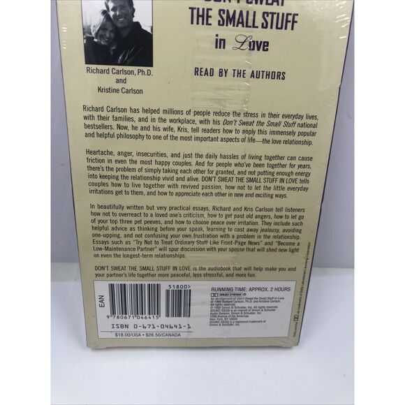 Don't Sweat the Small Stuff in Love : Audio Cassettes - Picture 4 of 7